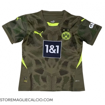 Borussia Dortmund Portiere Maglia Gara Trasferta Repliche 2024-25
